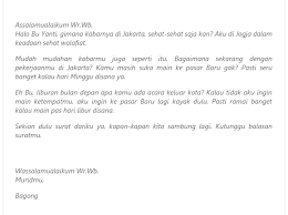 Contoh surat pribadi setengah resmi untuk mengundurkan diri. Contoh Surat Pribadi Pengertian Dan Ciri Beserta Penjelasannya Lengkap Tutorialbahasainggris Co Id