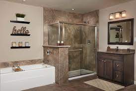 Check spelling or type a new query. Desert Stone Shower Wall Surround Bathrooms Remodel Stone Shower Walls Rustic Bathroom Designs