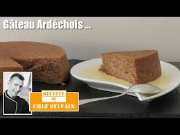 Gonanissima Gateau Ardechois A La Creme De Marrons Recette Par Chef Sylvain Recette Dessert Recette Marrons Glaces Dessert