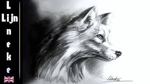 Realistic Fox Drawing With Graphite Pencils Very Easy For Beginners Hildur K O Drawing Tutorial Howtodraw Fox Drawing Drawings Geometric Art Prints