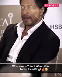 Who needs talent when you look like Shah Rukh Khan, the King of Bollywood?  With his wit and sense of humor, SRK proves he's the complete  package!😂🫶🔥, #shahrukhkhan #kingkhan #srk #gauri #bollywood ...