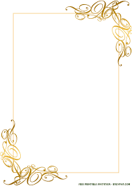 Free Printable Gold Lace Invitation Templates For Any Occasions Free Printable Birthday Invitation Templates Bagvania Invitations that make an impact.