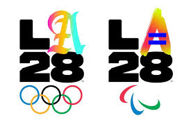 Television nacional de chile ha tenido diversos logotipos a lo largo de su historia. Juegos Olimpicos Los Angeles 2028 Presentan Logo Oficial Momento Deportivo Rd