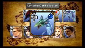 This is a page on level 9 card list. Ff8 Leviathan Card Youtube