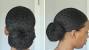 Black Natural Hair Bun Styles