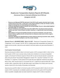 Bill of lading forms are the receipts that carriers issue as a way or sign of confirmation that a specific list of goods have already been placed in the conveyance. Roadrunner Transportation Systems Inc Rrts 10k Annual Reports 10q Sec Filings Last10k