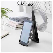 Mojlighet Headset And Tablet Stand Black Ikea Tablet Stand Tablet Tablet Organizer