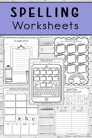 spelling worksheets simple living creative learning