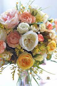 pin on silk wedding bouquet
