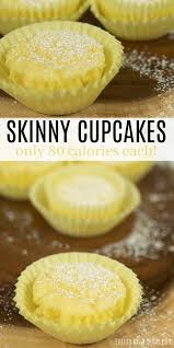 A delicious lemon bar with a flaky buttery crust, in style of a shortbread cookie. Low Calorie Lemon Cupcakes Skinny Cupcakes Recipe