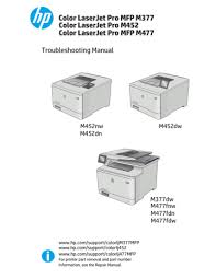 Hp laserjet m477fdw printer driver downloads. Hp Color Laserjet Pro M452 And Mfp M477 Manualzz