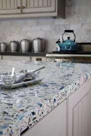 recycled glass countertops