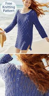The stitch can be used for scarf, bag, cardigan, cowl, dishcloth and more. Free Knitting Pattern For Drop Stitch Pullover Summer Knitting Patterns Knitting Patterns Free Sweater Jumper Knitting Pattern