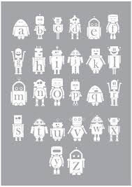 Nathan chandler fortunately, a robot uprising hasn't usurped human control of planet earth. Lovable Robots Alphabet Poster Alphabet Little Monster Birthday