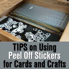 Peel off stickers are a popular card making product. Using Peel Off Stickers For Card Making Card Making Tutorials Card Making Christmas Cards Handmade