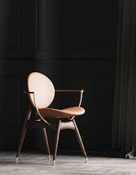 The Design Of The O D Circle Chair Was Guided By The Graceful Arcs And Inviting Curves Of A Circle And A Quest For Balance In Composi With Images Dining Chairs Chair
