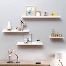 Achetez en toute confiance et sécurité sur ebay! Etagere Murale En Bambou De Stockage De Coins Flottants Rack Wall Art Pour La Decoration Interieure Blanc 1pcs Cdiscount Maison