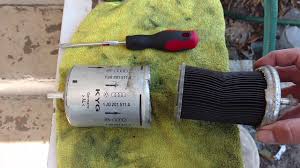 5) fuel filter replacement (1 filter, 2 seals on filter, 2 seals in housing) a. Fuel Filter Taken Apart Off Of A 2002 Volkswagen Jetta 1 8 Turbo Youtube