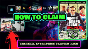 How do i access the content from the criminal enterprise starter pack in gtav?answer: Gta 5 How To Claim Criminal Enterprise Starter Pack Gta V Online On Console Ps5 Youtube