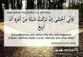 Kata Kata Saidina Abu Bakar As Siddiq R A Hadith Quran Al Hadith