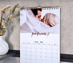 Personalized Desk Wall Photo Calendars 2021 Canada