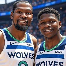 Kevin Durant es lo que necesita Minnesota Timberwolves para ganar un  campeonato ya que Edwards solo se caga y no puede cargar el equipo a las  finales.
