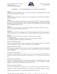 Si l'on gonfle un ballon de foot ou de basket avec une pompe on se rencontre que sa masse augmente: Calameo Serie 2 Thermodynamique I Chapitre 2