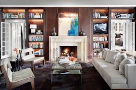 This streamlined fireplace is the perfect fit for the modern, thoughtfully curated, and layered living room. 28 Mantel Decorating Ideas For A Fresh Fireplace