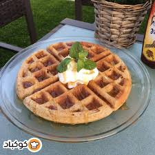 وافل مالح بالزعتر واللبنة بالصور من سوسو Recipe Food Waffles Breakfast