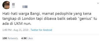 Hannah added that the list consists of child sexual offence records from 2017 onwards, and did not include nur fitri in the list as his offence took place two years before the sexual offences. Kecoh Pesalah Pedofilia Di Uk Kini Penuntut Phd Ukm Penyelia Minta Henti Kecam Genius Matematik Dia Ada Kelas Tersendiri Saya Bagi Thumbs Up Viral Mstar