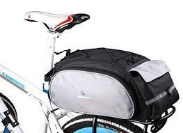 Roswheel New Arrival Bike Bicycle Rack Bag Seat Cargo Bag Rear Pack Trunk Pannier Handbag Multifunctional Bag Black Bicycle Panniers Bike Panniers Bicycle Bag