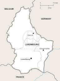 Its capital, luxembourg city, is one of the four official capitals of. Vector Map Of Luxembourg Political One Stop Map