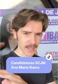 Candidata a la Suprema Corte: Ana María Ibarra Olguín