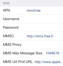 Free Apple Iphone 5s Mms Parametres Apn Pour France Apn Parametres France