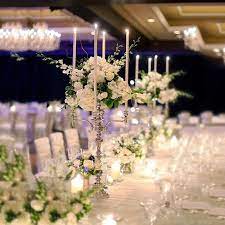 Candle holders centerpieces wedding eastland. 33 Metal Candelabra Candle Holder Centerpiece Wedding Party Home Wholesale Wedding Supplies Home Garden