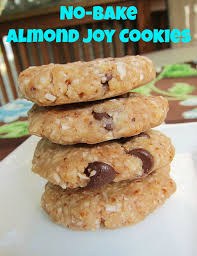 No Bake Almond Joy Cookies Carrots N Cake Recipe Almond Joy Cookies Paleo Cookies Real Food Recipes