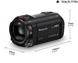 Compact design 6.8w/inch3 fits perfectly with small form factor systems. Hc V750 Camcorder Panasonic Middle East