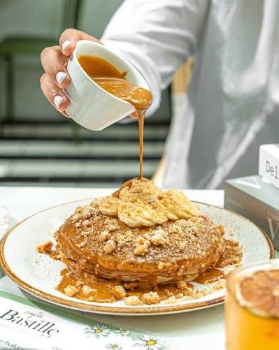 Rise & Shine with a sweet twist - Dulce de Leche pancakes are here! 🥞  #cafebastillefortlauderdale #cafebastillemiami #pancakes  #bestpancakesinmiami #miamipancakes #dulcedelechepancakes  #bestbrunchinmiami #miamiflorida #brunchalldayeveryday ...