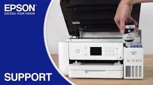 Most printers will simply refuse to print if any one cartridge reads as empty. Epson Ecotank Et 3710 Et 3760 Filling The Ink Tanks Youtube