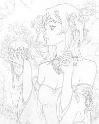Witch witchsona witch sona witches of tumblr witches magic drawing digital art digital drawing birodrawing. Ink Girl Tumblr Posts Tumbral Com