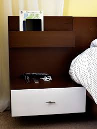 Over the bed table (ikea copycat) | overbed table, bed. Diy Mid Century Modern Ikea Malm Bedside Table Sarah Hearts