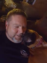 Jager always cleaning his dad up lol🐶