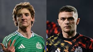 'Emotions get high!' - Anthony Gordon explains bust-up with Kieran Trippier after scoring four in Newcastle's Champions League win at Qarabag