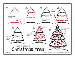 How To Draw A Christmas Tree Art For Kids Hub Christmas Tree Drawing Art For Kids Hub Christmas Tree Art