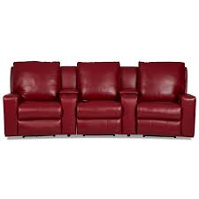 Shop for home theater seating in tv stands & entertainment centers. Klaussner Alliser 3 Seat Theater Seating Group Wayside Furniture Theater Seating