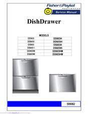 Unlock b y pressing and holding on the dish w asher door. Fisher Paykel Dishdrawer Dd603m Manuals Manualslib
