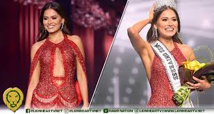 She is using her voice as miss universe to encourage young women to take up space and hopes to bring more voices together to make change across the world. 7lleziyxdms5zm