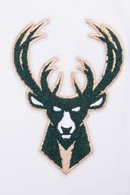 NBA MILWAUKEE BUCKS CLASSIC CHENILLE MEN'S JOGGER (WHITE)