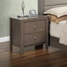 Three Posts Kennon 2 Drawer Nightstand Color Beige In 2020 Drawer Nightstand Nightstand 2 Drawer Nightstand