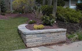 Retaining Wall For Corner Of Driveway Outdoor Landscaping Backyard Landscaping Front Yard Landscaping